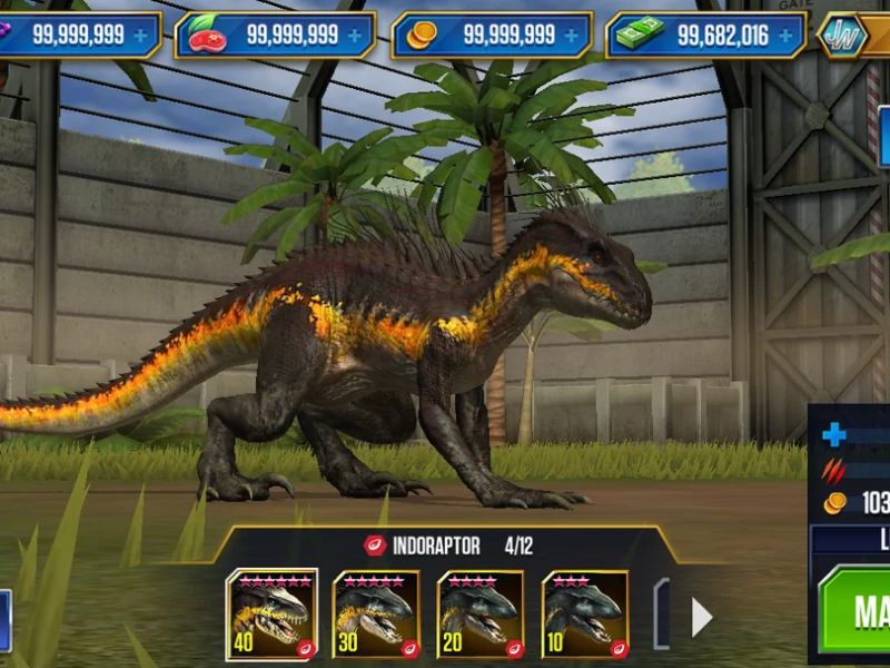 Gamepay Lôi Cuốn Của Jurassic World