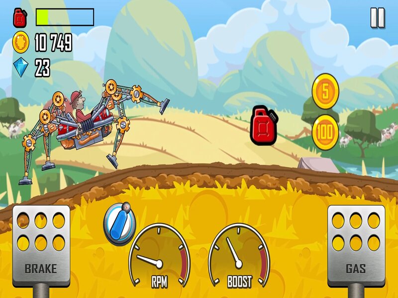 Tải Hill Climb Racing 2 Mod Apk (Vô Hạn Tiền) v1.72.4 5 Người chơi nên lựa chọn nâng cấp phương tiện trong Hack Hill Climb Racing 2