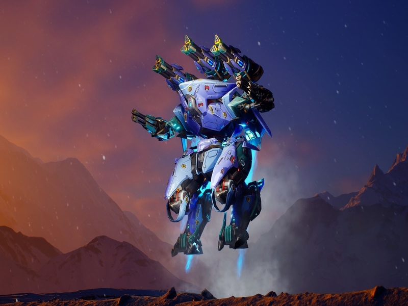 Tải Hack War Robot MOD APK (Menu, Vô Hạn Tiền, Đạn, Tốc Độ) v11.5.0 2 Xây dựng đội hình và nâng cấp robot trong Hack War Robot v10.8.3