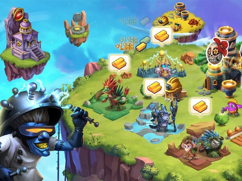 Các Tính Năng Mod Của Phiên Bản Hack Monster Legends