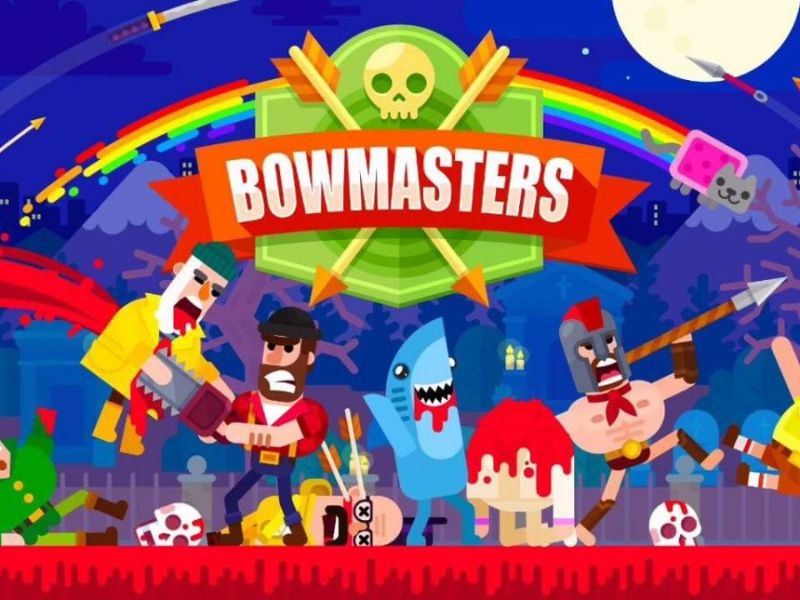 Tải Bowmasters MOD APK (Menu, Full Nhân Vật, Vô Hạn Tiền) v9.5.6 1 Giới Thiệu Tựa Game Đình Đám Bowmasters