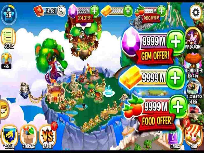 Tải Hack Dragon City MOD APK (One Hit, Vô Hạn tiền) v25.14.0 3 Hack Dragon City Mod Apk vô hạn tiền và kim cương