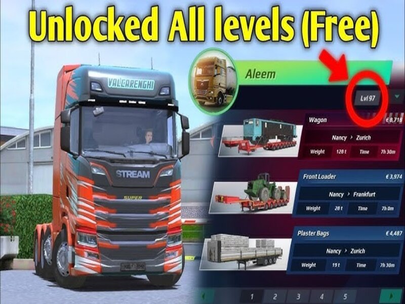 Tải Hack Truckers Of Europe 3 Mod Apk (Vô Hạn tiền, Level Max) v0.5.59 4 Những Điểm Nổi Bật Của Hack Truckers of Europe 3
