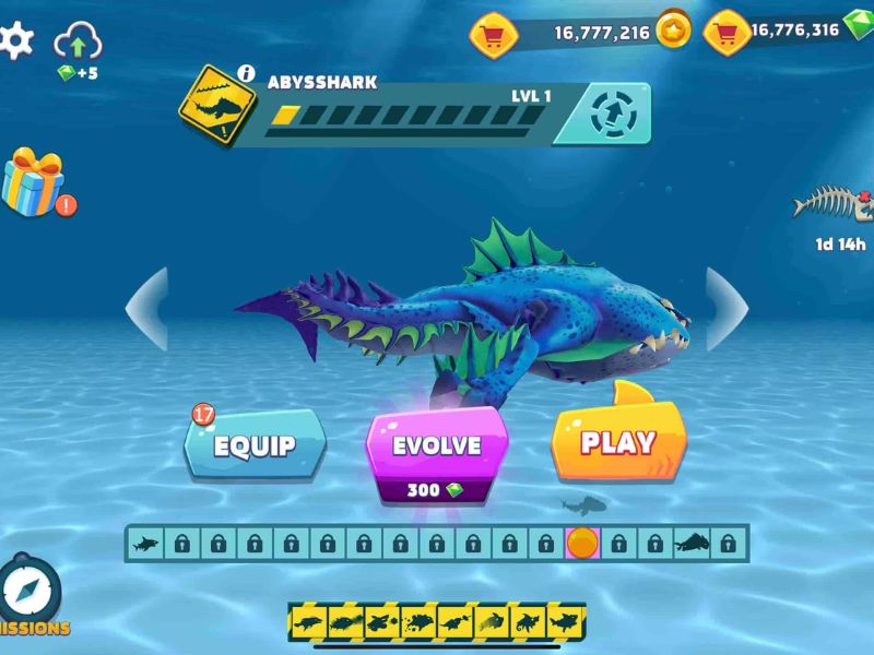 Những Tính Năng Hot Nhất Trong Hungry Shark World Mod Apk