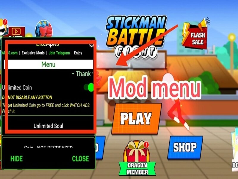 Tính năng mod hấp dẫn của tựa game Chiến Binh Rồng Huyền Thoại Hack