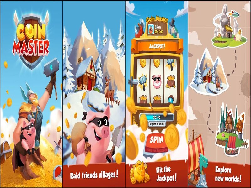 Tải Hack Coin Master MOD APK (Vô Hạn Tiền, Spin) v3.5.2260 2 GamePlay Của Hack Coin Master Mod Apk