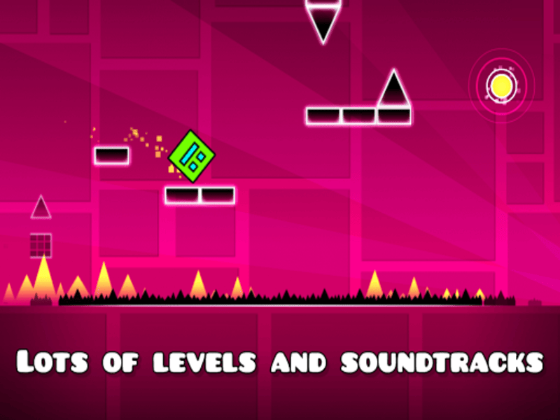 Luyện tập trong Geometry Dash Apk