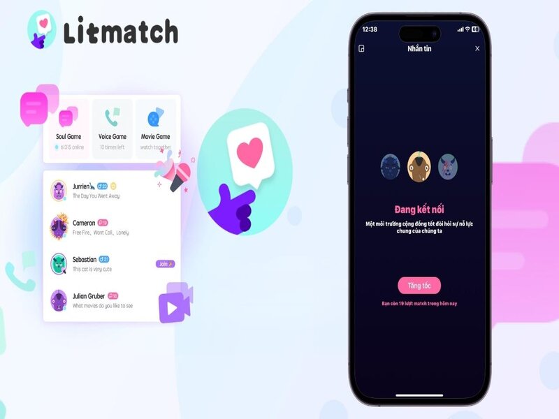 So Sánh Litmatch Và Litmatch Mod APK