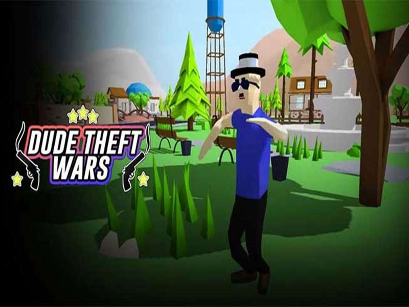 Thế giới mở không giới hạn hack Dude Theft Wars