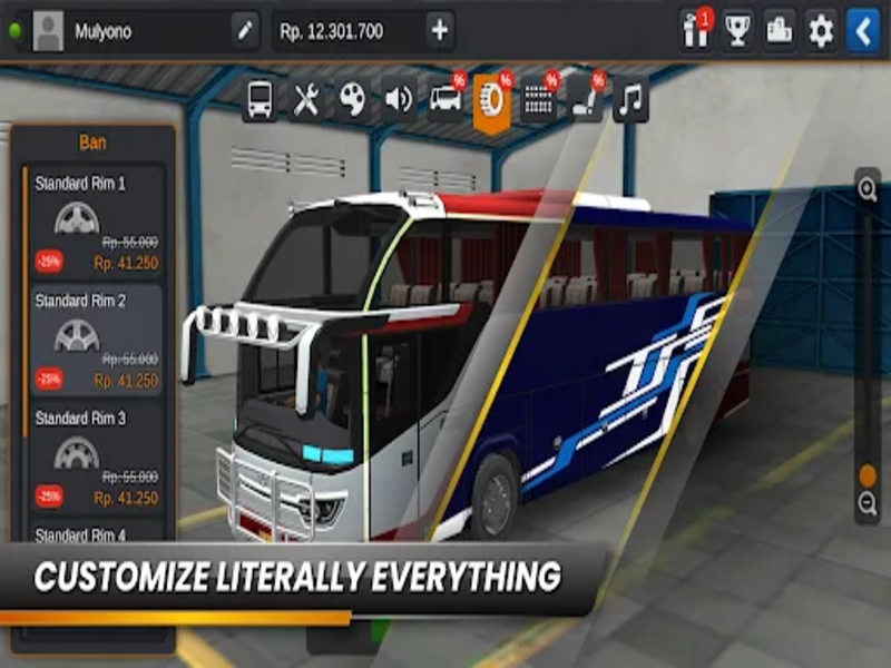 Tải Hack Bus Simulator Indonesia Mod Apk (Vô Hạn Tiền) v4.5 4 Tính năng vô hạn tiền Hack Bus Simulator Indonesia