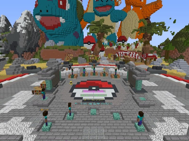 Tải The Best Mod PIXELMON For MCPE v1.1.0 Cho Android 3 Xây dựng thế giới Pokemon của riêng bạn trong Mod PIXELMON for MCPE