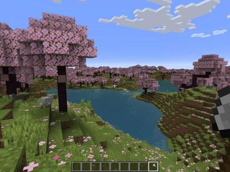 Tải Minecraft 1.20.51 APK Mới Nhất Cho Android 3 Biome Hoa Anh Đào Trong Minecraft 1.20 51 APK
