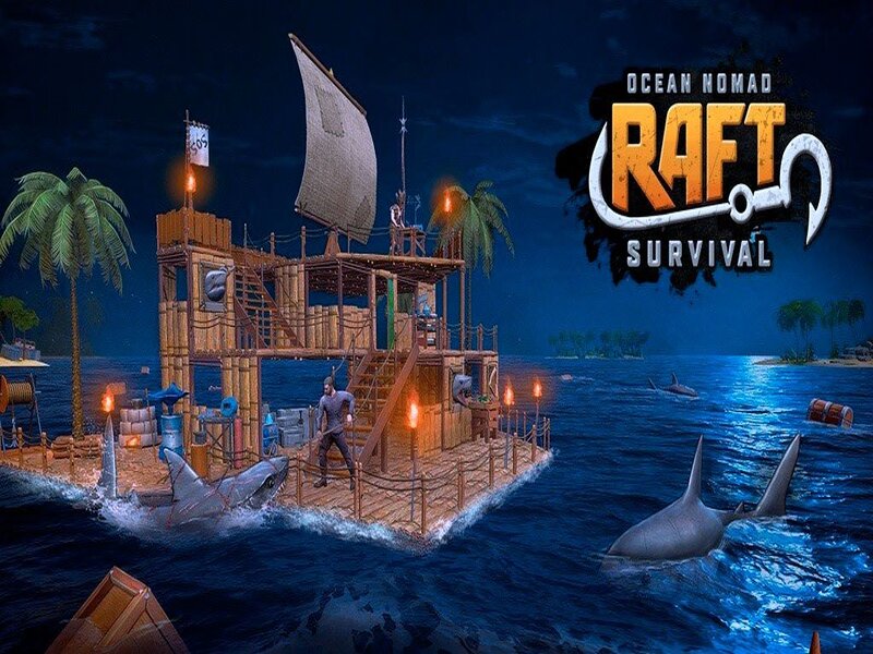 Tải Raft Survival: Ocean Nomad Mod Apk (Menu, Vô Hạn Tiền) v4.5.1 4 So Sánh Raft Survival Và Raft Survival Hack