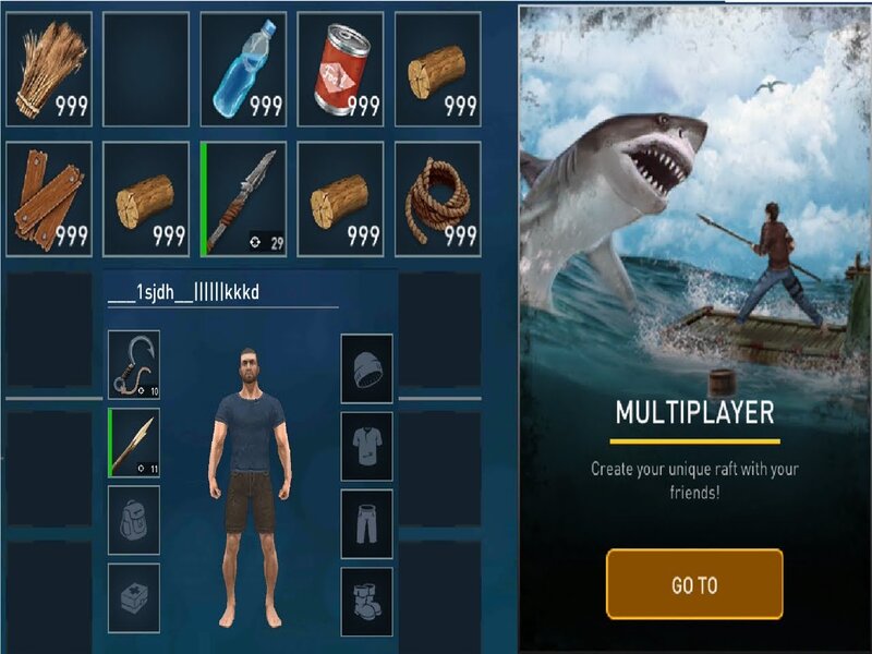 Tải Raft Survival: Ocean Nomad Mod Apk (Menu, Vô Hạn Tiền) v4.5.1 3 Tính năng mở khóa của Raft Survival Hack