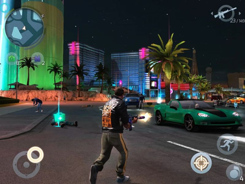 Tổng Hợp Những Tính Năng MOD Cực Vip Trong Gangstar Vegas Mod Apk