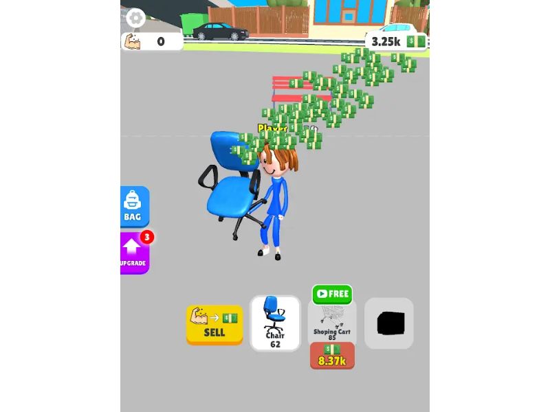 Tải Hack Lifting Hero MOD APK (Vô Hạn Tiền, Autoclick) v46.8.15 3 Lifting Hero Full Tiền/Đá Quý