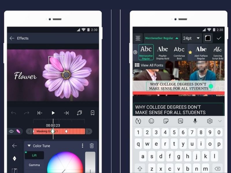Tải Alight Motion Pro MOD APK (Unlocked) v5.0.281 Miễn Phí 2 Alight Motion Pro Nhập bất kỳ phông chữ nào