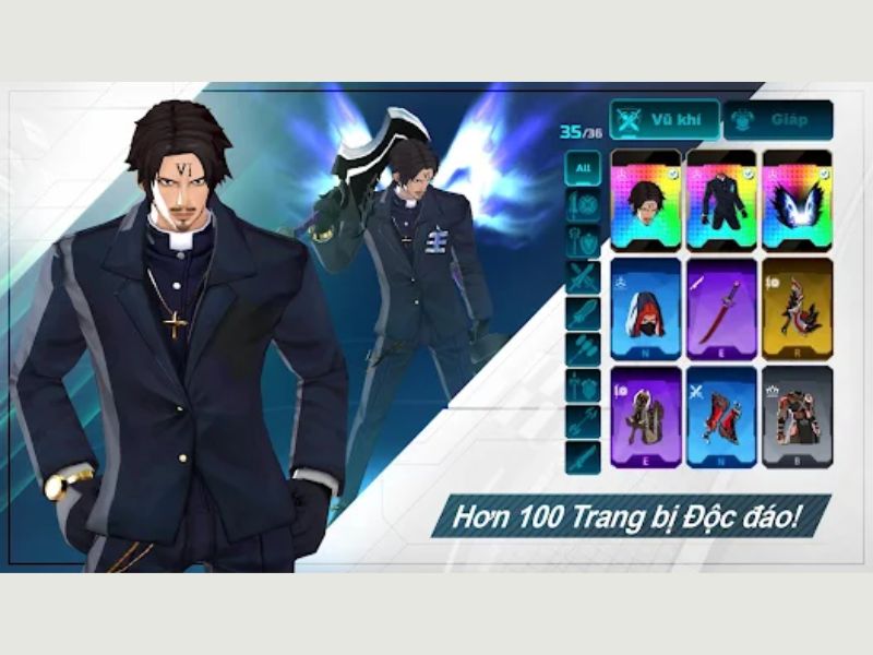 Tải Hack OVERDOX MOD APK (Menu) v2.2.2 Mới Nhất 2 OVERDOX Ưu tiên trang bị cận chiến mạnh