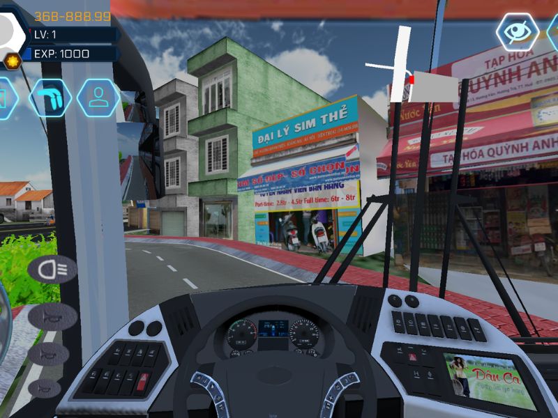 Bus Simulator Vietnam Đồ họa 3D chân thực