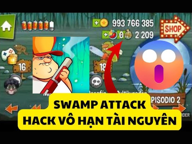 Tải Hack Swamp Attack 2 (Vô Hạn Tiền, Menu) v1.0.82 4 Một Số Tính Năng Đặc Biệt Của Hack Swamp Attack 2