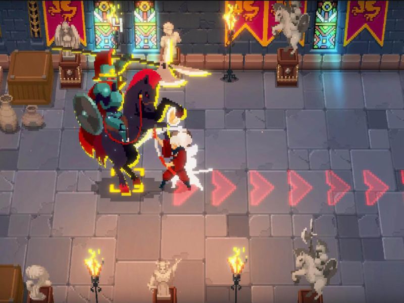 Otherworld Legend Đồ họa với nền tảng 16bit đơn giản