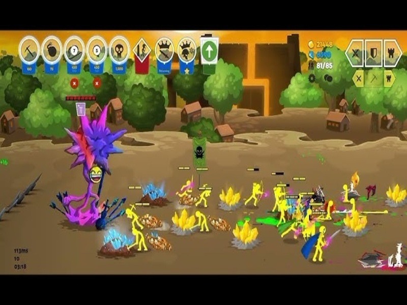 Stick War Saga Chiến đấu chiến thuật theo thời gian thực