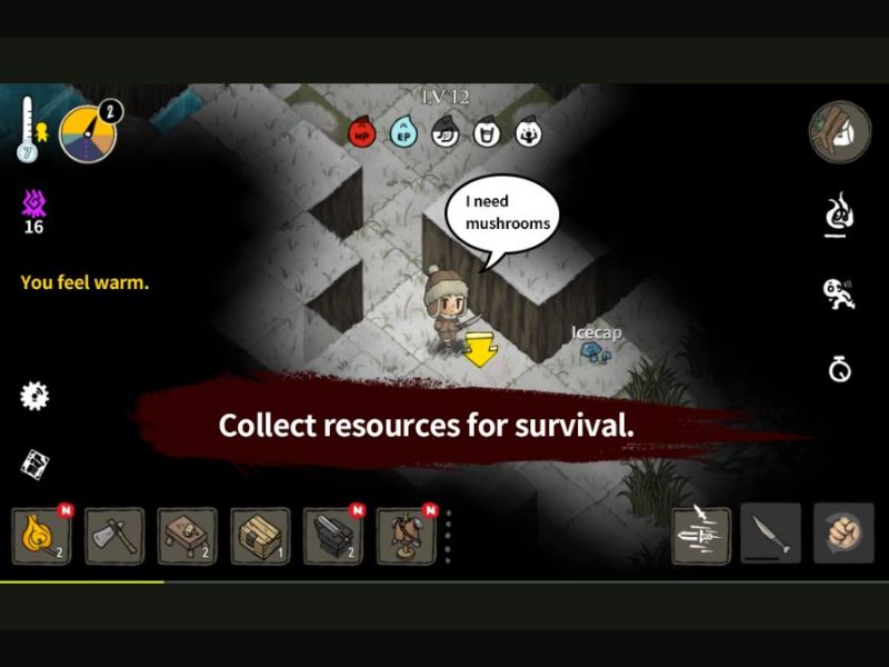 Tải The Wild Darkness MOD APK 1.3.58 (Menu, Vô Hạn Tiền) 2 The Wild Darkness Thu thập vô số trang bị và vật phẩm