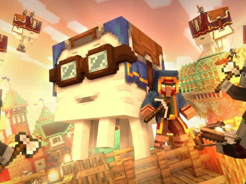 Minecraft 1.21.93 Apk Bầu trời không còn là giới hạn
