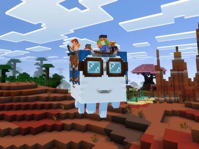 Minecraft 1.21.93 Apk Sinh vật Happy Ghast
