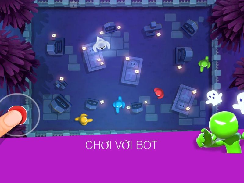 Tải Stickman Party Hack (Vô Hạn Tiền, Vàng, Đá Quý) v2.5.3 3 Stickman Party Hack Điều Khiển Đơn Giản, Ai Cũng Chơi Được