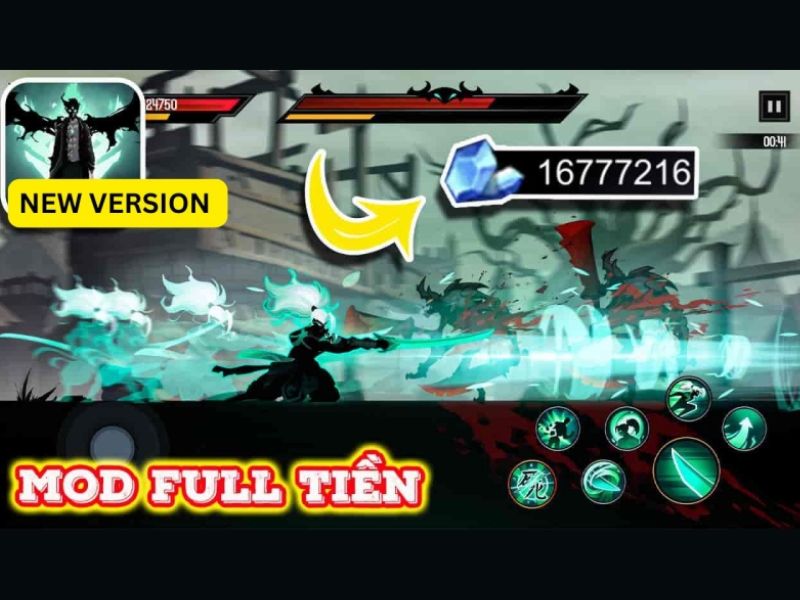 Tải Hack Shadow Knight (Mod Menu, Full Tiền, Kim Cương) v3.25.15 3 Tính Năng MOD Của Hack Shadow Knight