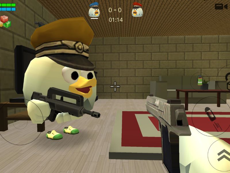 Tải Hack Chicken Gun (Mod Menu, Bất Tử, Vô Hạn Tiền) v4.9.02 2 Chicken Gun lối chơi bắn súng cực cuốn