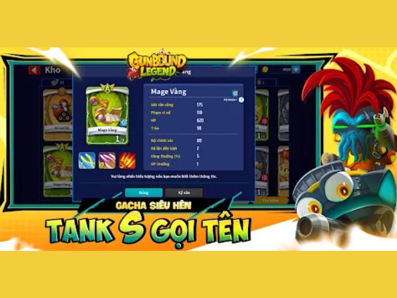 Tính Năng Nổi Bật Của Gunbound Legend Vua Tọa Độ Mod APK