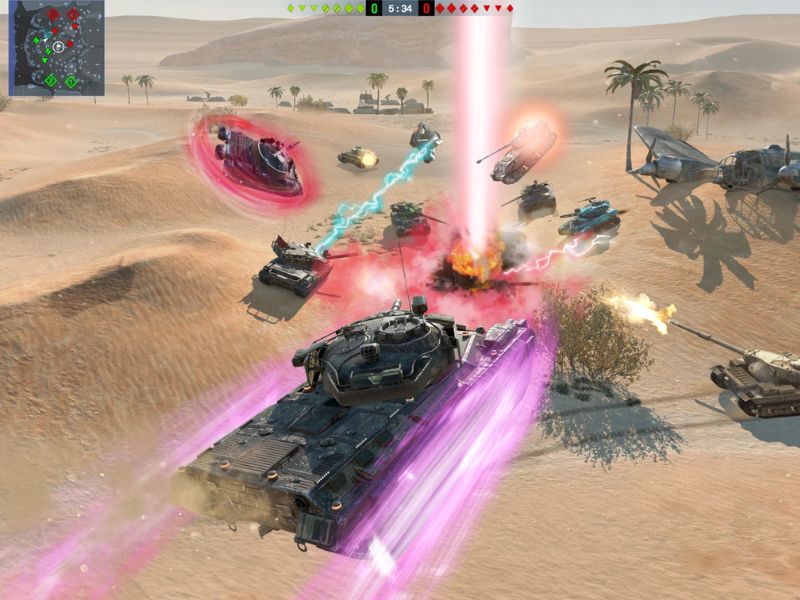 World Of Tanks Blitz Đồ họa