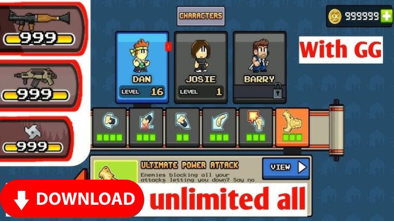 Bản Dan The Man Mod APK Mang Lại Tính Năng Gì Khác Biệt?