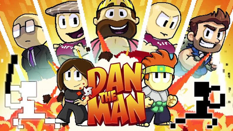 Giới Thiệu Về Game Dan The Man Hack Thú Vị