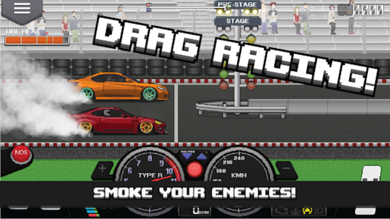 Tải Hack Pixel Car Racer APK (Vô Hạn Tiền, Speed, Menu) v1.2.5 3 Hack Pixel Car Racer