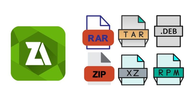 Tải Zarchiver Pro Mod APK (Mở Khóa Pro, Full Bản) V1.0.10 2 Hỗ trợ đa dạng định dạng tệp trong Zarchiver Pro Mod APK