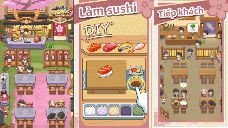 Tiệm Sushi Mơ Ước Trải Nghiệm Mô Phỏng Quản Lý Tiệm Sushi Chân Thực
