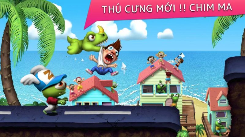 Zombie Tsunami Hệ Thống Thú Cưng Hỗ Trợ Giúp Gameplay Phong Phú Hơn