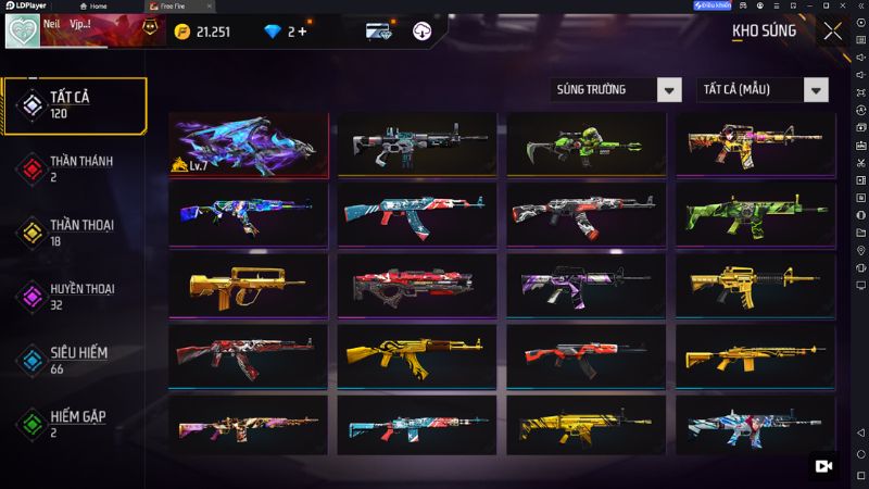 Hệ Thống Vũ Khí Đa Dạng Cho Nhiều Chiến Thuật Trong Garena Free Fire MOD APKac