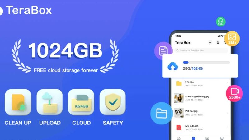 Tải Terabox MOD APK (Mở Khóa Premium, No ADS) v4.19.5 2 Lưu Trữ Phương Tiện Tiện Lợi Với Dung Lượng 1TB Miễn Phí Trong Terabox