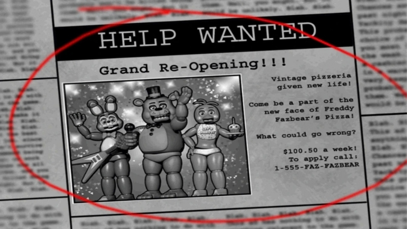 Five Nights at Freddy's 2 APK theo dõi camera và lên dây hộp nhạc