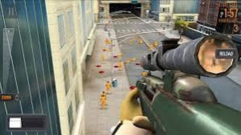 Tải Sniper 3D MOD APK (Menu, Vô Hạn Tiền) v7.8.0 3 Sniper 3D MOD APK nâng cấp súng cho nhiệm vụ khó